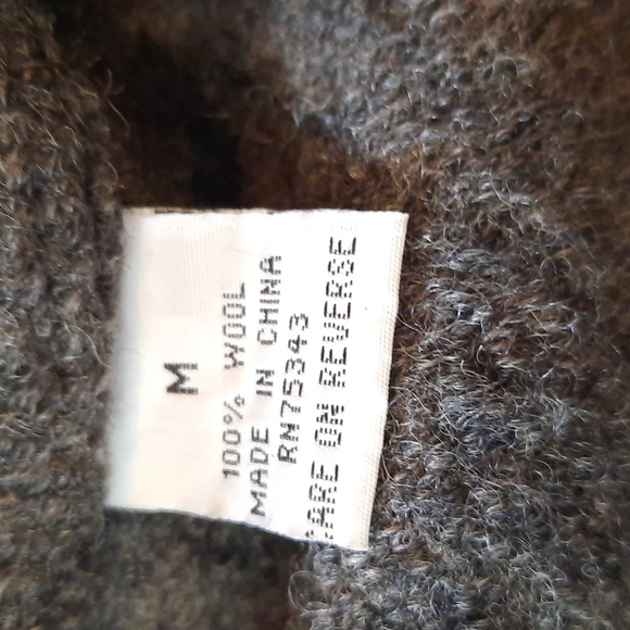 Fenn Wright Manson Wool Belted Shawl Sweater - Picture 3 of 3